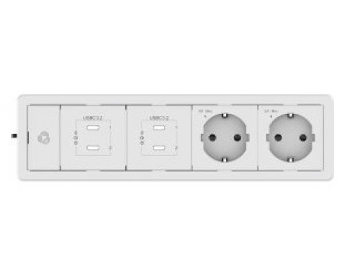 KRAMER CONNECT - ROOM CONNECTIVITY BASELINE, WHITE IN-TABLE,