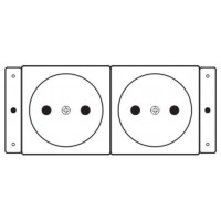 Kramer Electronics TS-2DE toma de corriente