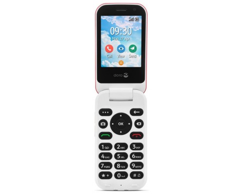 Telefono movil doro 7080 clam red