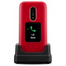 Telefono movil doro 6880 red white