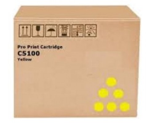 RICOH Toner Pro C5100/C5110 Amarillo