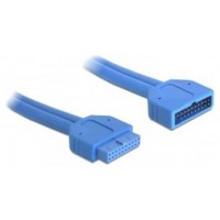 DeLOCK 82943 cable USB 0,45 m USB 3.2 Gen 1 (3.1 Gen 1) Azul