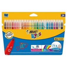 BIC 841803 rotulador Medio Multicolor 24 pieza(s) (Espera 4 dias)