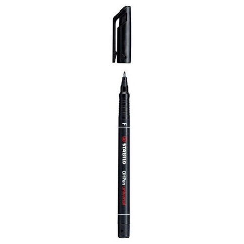 MARCADOR PERMANENTE PUNTA FINA OHPEN UNIVERSAL 0,7MM. NEGRO STABILO 842/46-MR0 MARCADOR PERMANENTE PUNTA FINA OHPEN UNIVERSAL 0,7MM. NEGRO STABILO 842/46