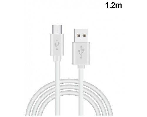CABLE COOL MICRO-USB 1.2M WHITE