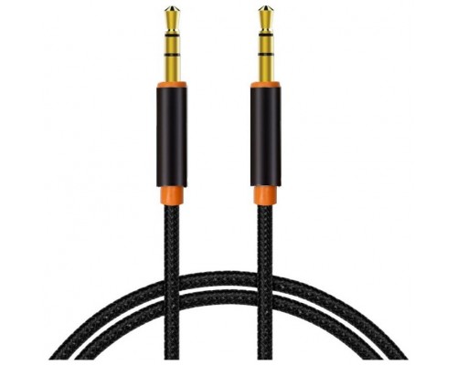 CABLE COOL JACK 3.5MM AUDIO NEGRO