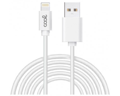 CABLE COOL USB LIGHTNING 3M WHITE