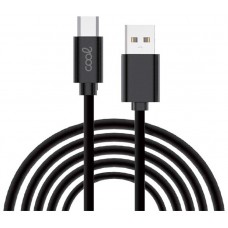 CABLE COOL USB A USB-C 3M BLACK