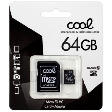 MEM MICROS SD 64GB COOL CL10 ADAPT