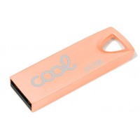 PENDRIVE 64GB USB 2.0 COOL METAL KEY ROSA GOLD