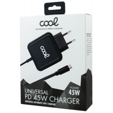 CARGADOR COOL ORD. PORTATIL USB-C 45W CABLE
