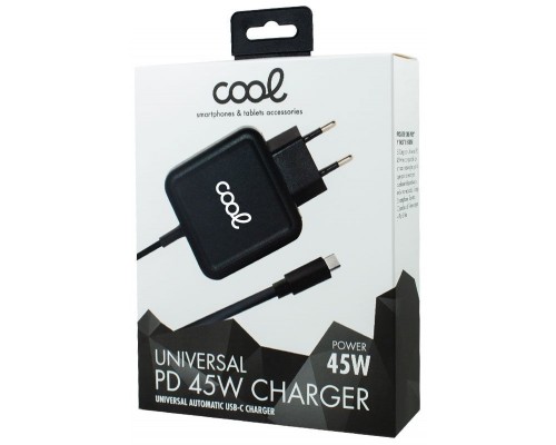 CARGADOR COOL ORD. PORTATIL USB-C 45W CABLE