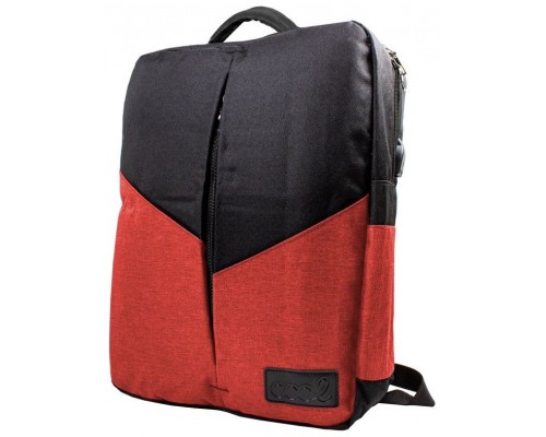 MOCHILA PORTATIL 15-16  COOL PORTLAND BLACK-RED