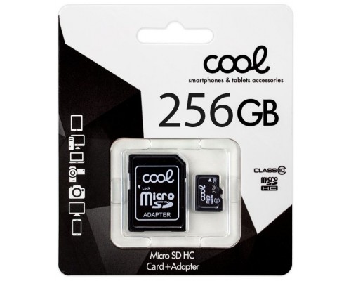 MEM MICROS SD 256GB COOL CL10 ADAPT