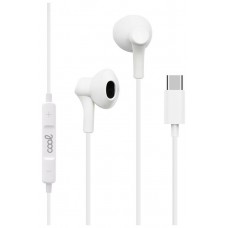 AURICULARES  MICRO COOL STEREO TIPO-C WHITE