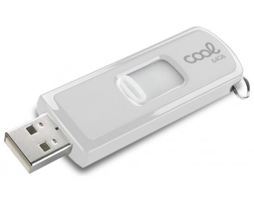 PENDRIVE 64GB USB 2.0 COOL BASIC BLANCO