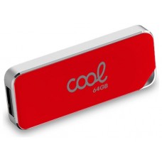 PENDRIVE 64GB USB 2.0 COOL BOARD ROJO