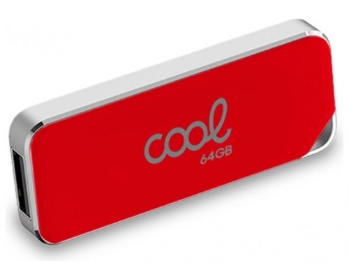 PENDRIVE 64GB USB 2.0 COOL BOARD ROJO