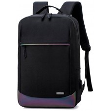 MOCHILA PORTATIL 15-16  COOL REFLECTIVE BLACK-GK8 MOCHILA PORTATIL 15-16  COOL REFLECTIVE BLACK