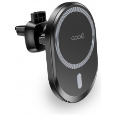 SOPORTE COCHE COOL+CARGA QI MAGNETICO