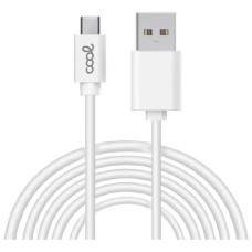 CABLE COOL USB-C A USB 3M WHITE