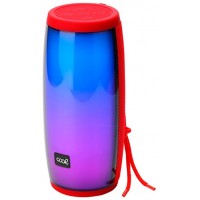 ALTAVOZ BLUETOOTH COOL LED CUERDA 14W ROJO