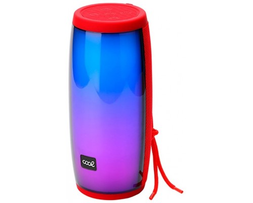ALTAVOZ BLUETOOTH COOL LED CUERDA 14W ROJO