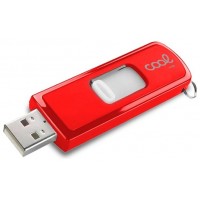 PENDRIVE 64GB USB 2.0 COOL BASIC ROJO