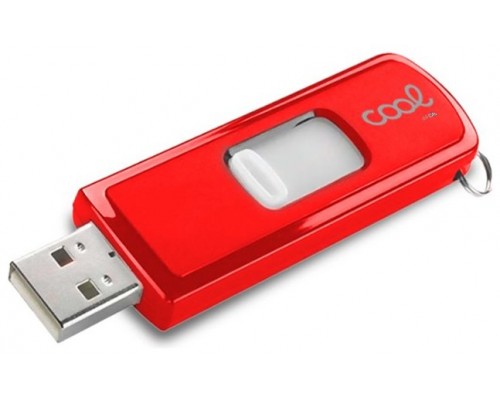 PENDRIVE 64GB USB 2.0 COOL BASIC ROJO