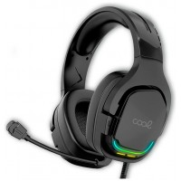 AURICULARES GAMING COOL TUNED USB 7.1 BLACK