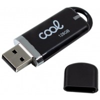 PENDRIVE 128GB USB 2.0 COOL COVER NEGRO