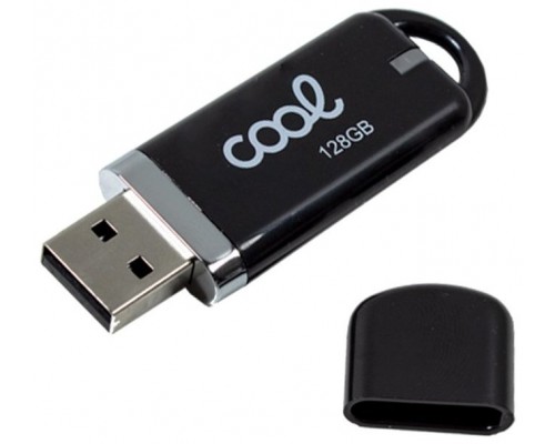 PENDRIVE 128GB USB 2.0 COOL COVER NEGRO