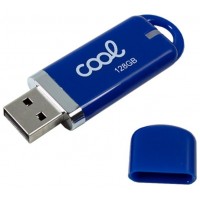 PENDRIVE 128GB USB 2.0 COOL COVER AZUL