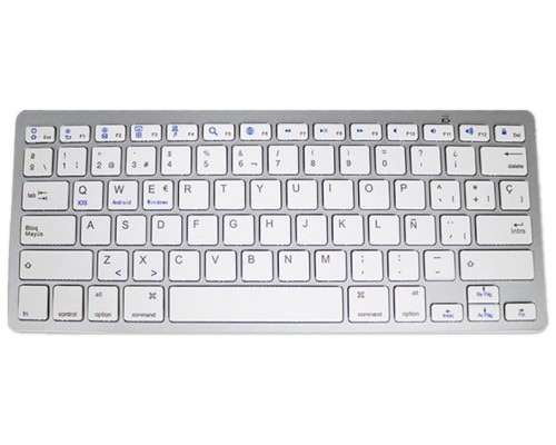TECLADO SLIM COOL WHITE