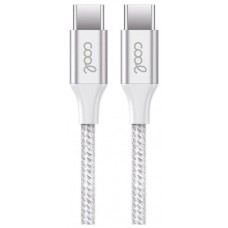 CABLE COOL USB-C A USB-C 1,2M N NYLON WHITE