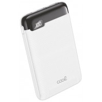 POWERBANK COOL 5000MAH 10W DISPLAY WHITE
