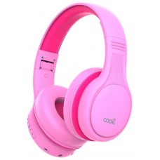 AURICULARES CASCOS STEREO INFANTILES COOLKIDS PINK
