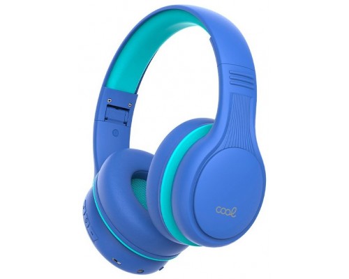 AURICULARES CASCOS STEREO INFANTILES COOLKIDS BLUE
