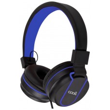 AURICULARES COOL TORONTO BLACK-BLUE