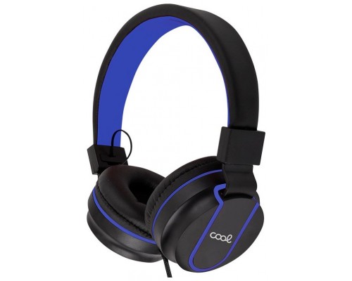 AURICULARES COOL TORONTO BLACK-BLUE