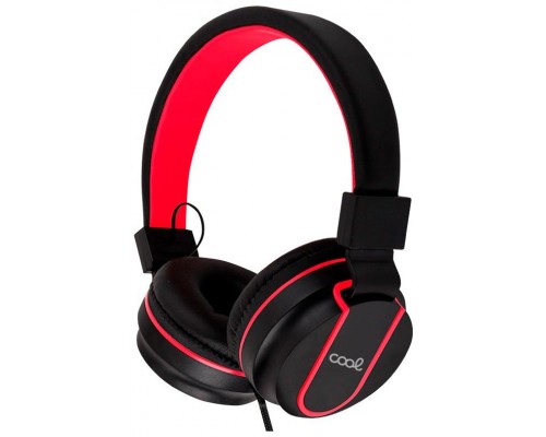 AURICULARES CASCOS COOL TORONTO BLACK-RED