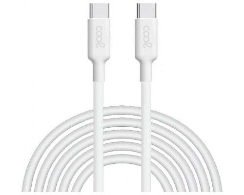 CABLE COOL USB -C A USB-C 3M WHITE