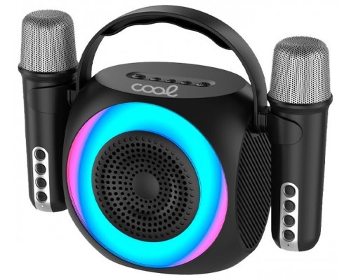 ALTAVOZ KARAOKE COOL MINI KARAOKE PARTY 6W NEGRO