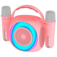 ALTAVOZ KARAOKE COOL MINI KARAOKE PARTY 6W ROSA