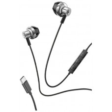 AURICULARES BOTON MICRO COOL STEREO TIPO-C SILVER