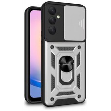 FUNDA COOL SAMSUNG A25 5G RING PLATA- FUNDA COOL SAMSUNG A25 5G RING PLATA