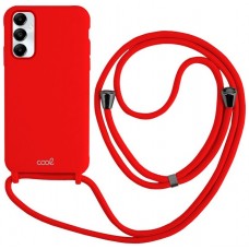 FUNDA COOL SAMSUNG A05s CORDON ROJO- FUNDA COOL SAMSUNG A05s CORDON ROJO