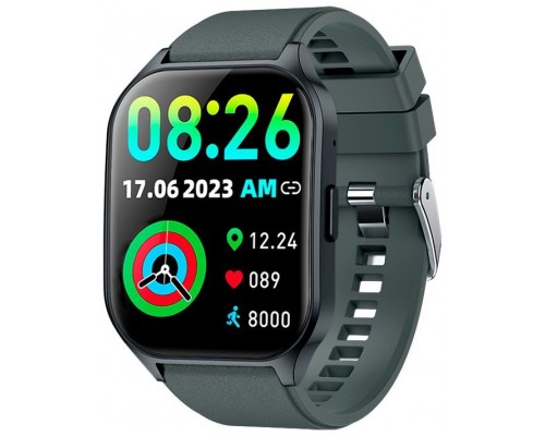 SMARTWATCH COOL AMOLED CURVED GRIS OSCURO