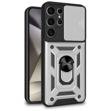 FUNDA COOL SAMSUNG S928 GALAXY S24 ULTRA RING PLAT-GK10 FUNDA COOL SAMSUNG S928 GALAXY S24 ULTRA RING PLAT