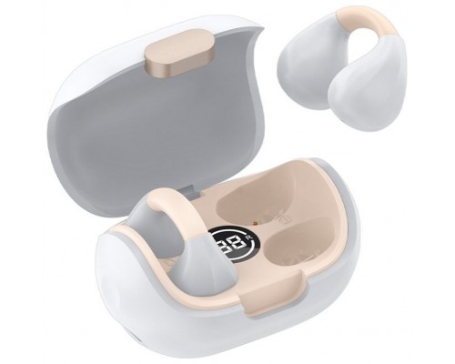 AURICULARES BLUETOOTH EARBUDS COOL CLIP WHITE